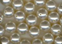 10 12mm Cream Swarovski Pearls